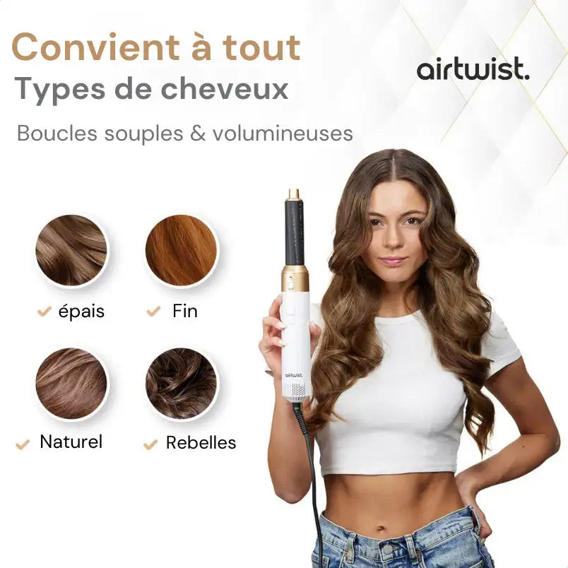 Airstyler 5 en 1 <br> Version 2024-Boucleur pour Cheveux-