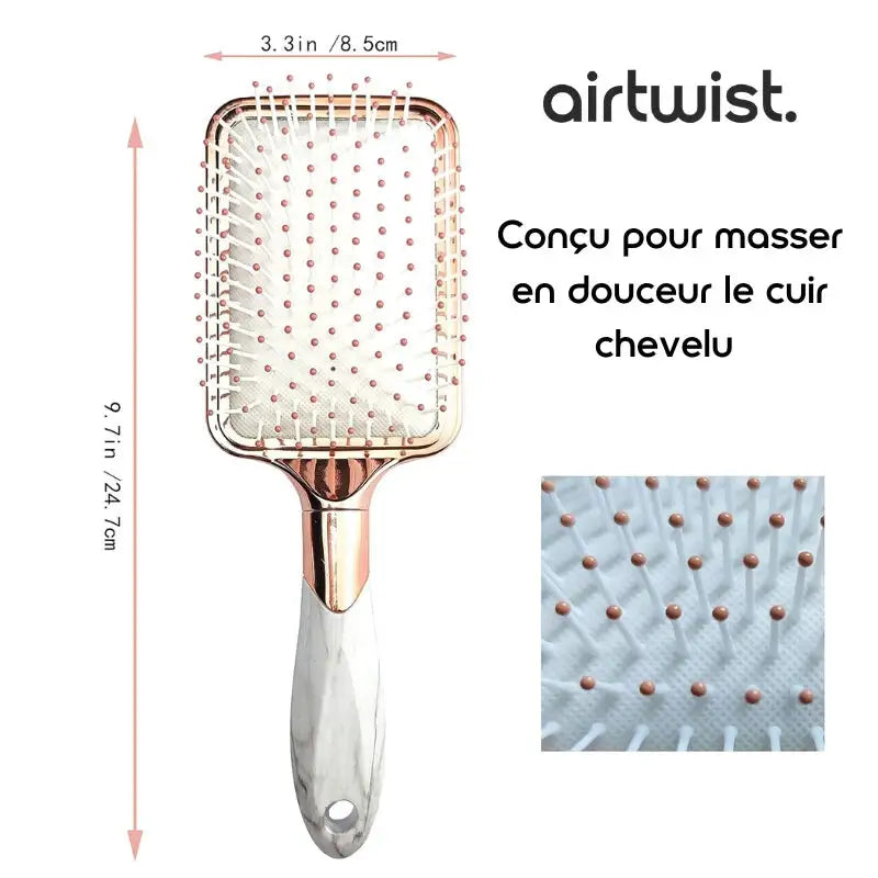 Brosse Démêlante Cheveux - Airtwist-Brosse démêlante-