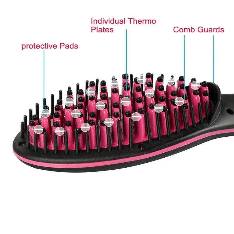 Brosse Lissante à Chaleur-Brosse Lissante-[couleur1]-[couleur2]-[couleur3]