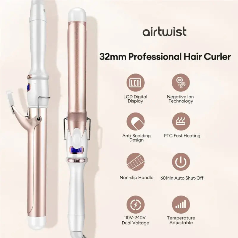 Fer à Boucler Conique - Aircurl-Boucleur pour Cheveux-