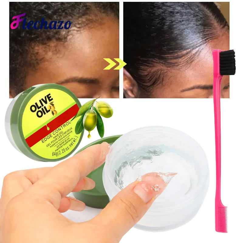 Gel pour Cheveux Crépus - Olive Oil-Gel pour Cheveux-