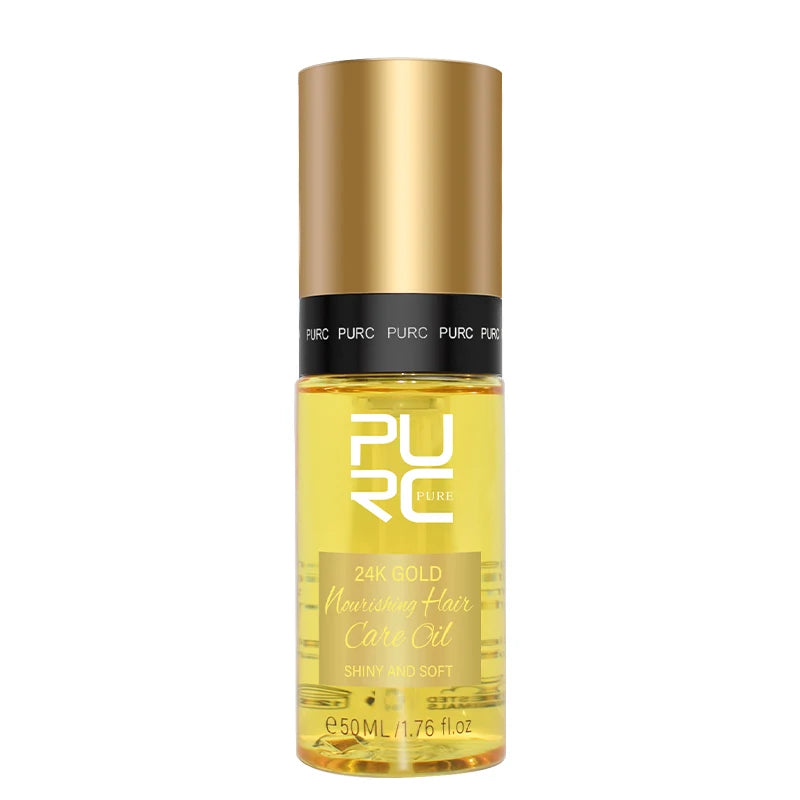 Huile Cheveux Nourrissant à la Coco - Pure 24K-Huile pour Cheveux-