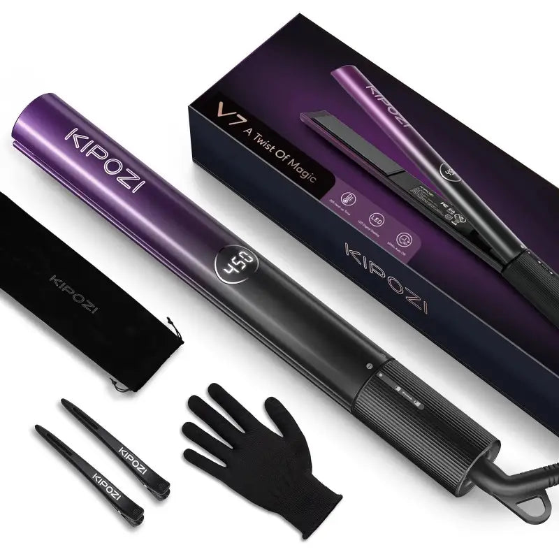 Lisseur Pro-Lisseur pour Cheveux-Violet-