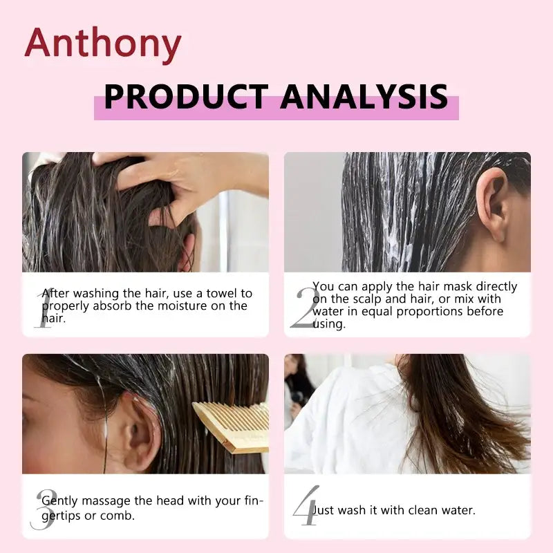 Masque Cheveux Nourrissant - Anthony-Masque pour Cheveux-