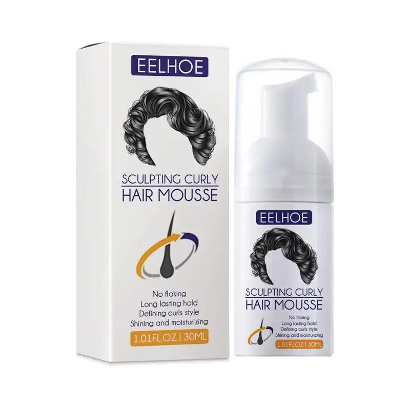 Mousse Coiffante pour Cheveux Bouclés - Eelhoe-Mousse pour Cheveux-