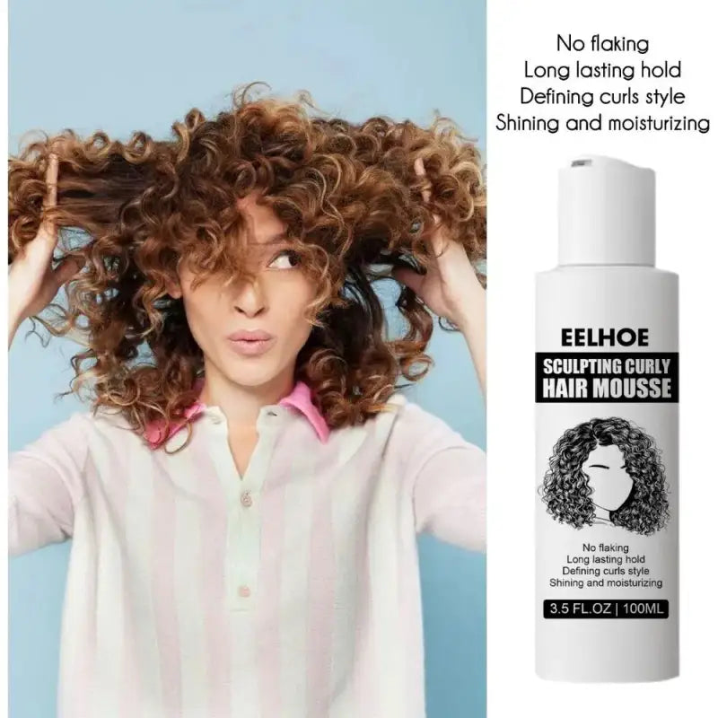 Mousse pour les Cheveux Bouclés - Eelhoe-Mousse pour Cheveux-