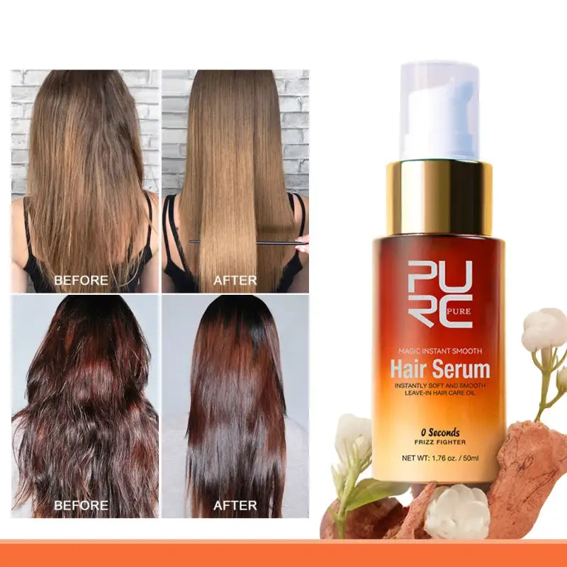 Sérum Cheveux Lisse - Pure-Sérum pour Cheveux-