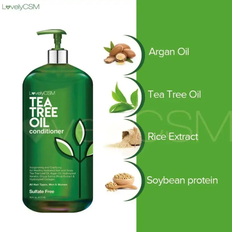 Shampoing Arbre à Thé - LovelyCSM-Shampoing pour Cheveux-