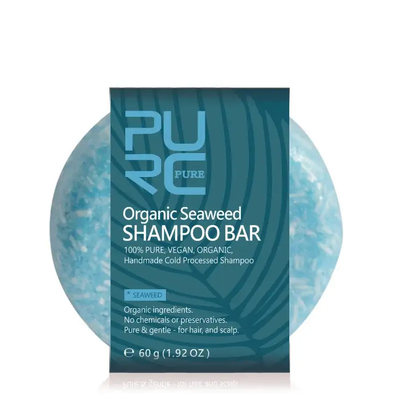 Shampoing Solide Anti Pélliculaire - Pure-Shampoing pour Cheveux-