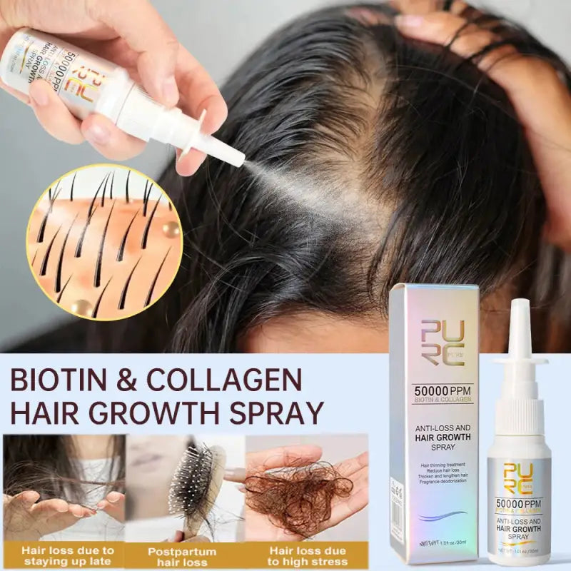 Spray Capillaire Biotin & Collagène - Pure-Spray Capillaire-