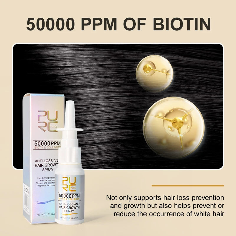 Spray Capillaire Biotin & Collagène - Pure-Spray Capillaire-